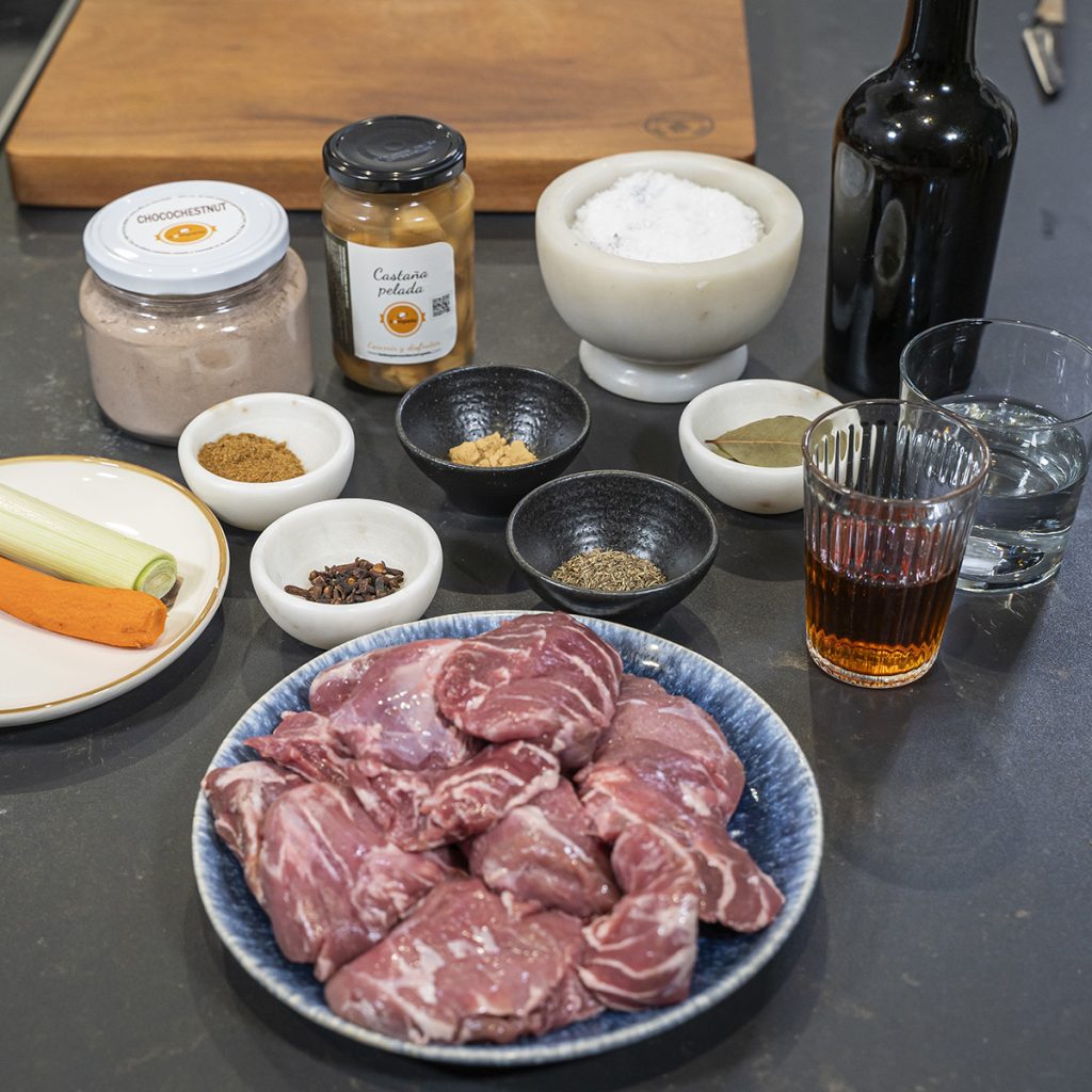 1. carrillada - ingredientes