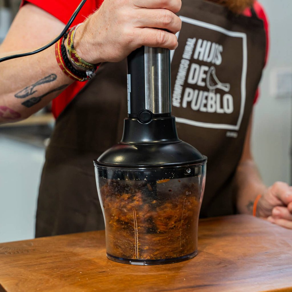 4. Barritas energeticas con castanas - mezcla pasas y datiles